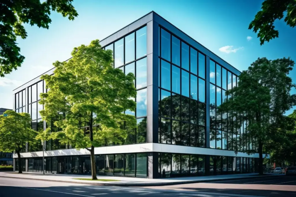 neues Buerogebaeude neues Bürogebäude